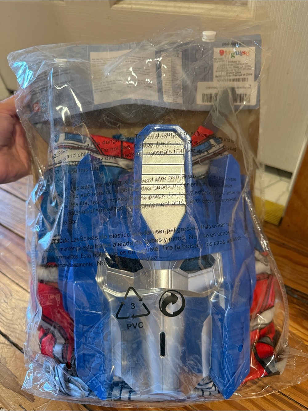 Disguise Transformers Optimus Prime Costume - Blue, Red, Silver - Picture 2 of 4